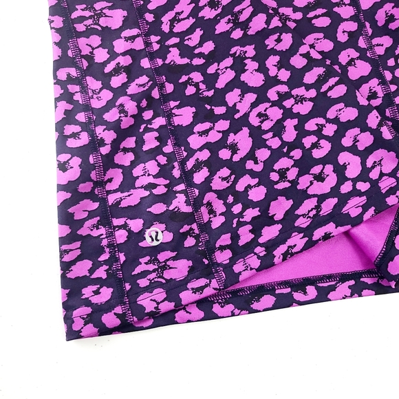 Lululemon Athletica Women's Pink Barre None Cheetah Tank Size 4 - Picture 4 of 5